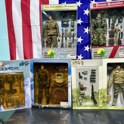 🪖 NIB Military Action Figure Set – 4 Collectibles, Rare & Hard-to-Find