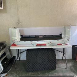 Rear Bumper TOYOTA 4RUNNER 2012-2020  WHITE COLOR OEM 