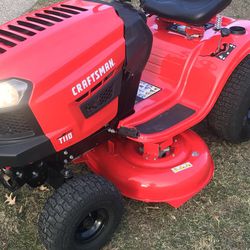 Never Used 2023 Craftsmen T110 42 Inch Riding Mower 