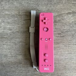 Pink Nintendo Wii Remote 