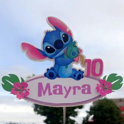 Stitch Cake Topper 