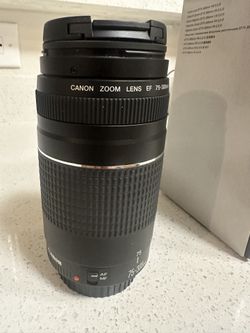 Cannon EF 75-300mm F/4-5.6 Lens