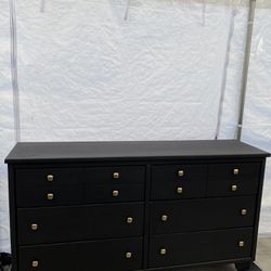 beautiful 6 drawers wood dresser solid and study