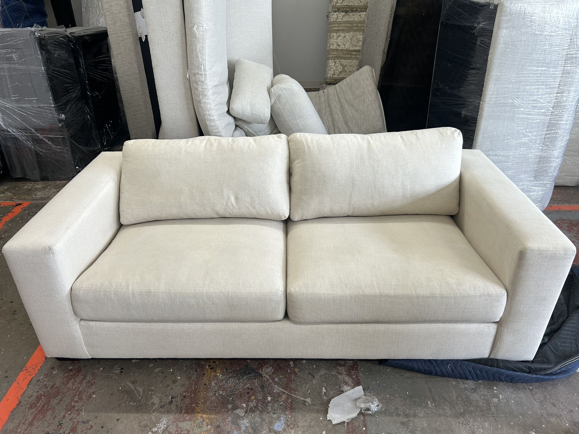 Pottery Barn Pacifica Beige Couch