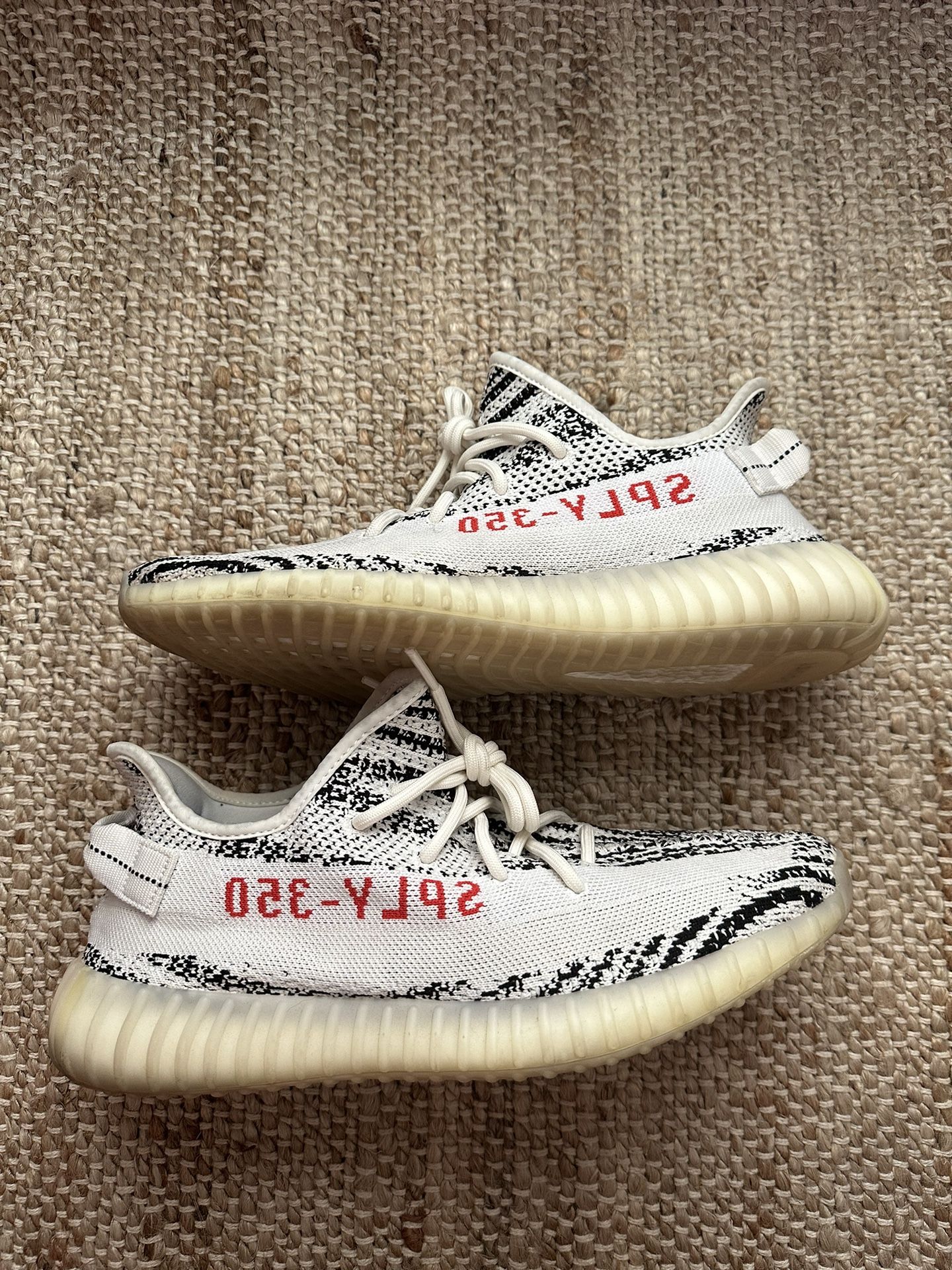 Yeezy 350 V2 Zebra (Size 11 Used OG all) - Main Image