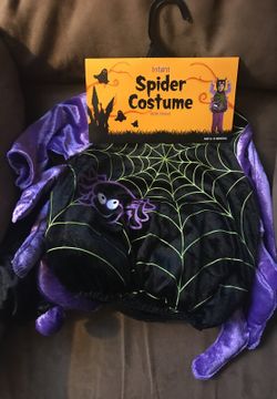 Infant Spider Halloween Costume. Size 6-12 Months. Brand New