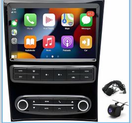 +64G 9 Inch Car Radio Stereo for Lexus GS300 GS400 GS-2005 with Carplay Android Auto Android 15 GPS Navigation Bluetooth WiFi Mirror Link Stee