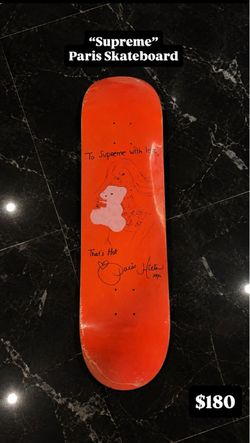Supreme  Paris Skateboard