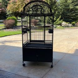 Large Metal Bird Cage