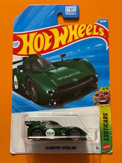 Hot Wheels McMurtry Speirling British Racing Green Hypercar - Brand New Sealed