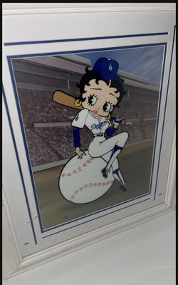 LA Wins Limited Edition Betty boop Wall Art 