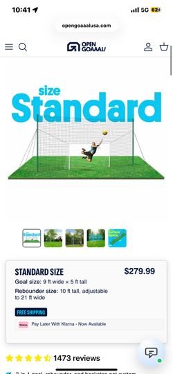 Opengoaaal 3-1 Soccer Goal, Rebounder & Back Stop