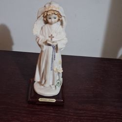 Vintage Giuseppe Armani Florence First Holy Communion Girl Figurine 