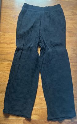 Jessica Simpson Textured Linen Pants