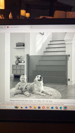Babpai Retractable Baby Gate