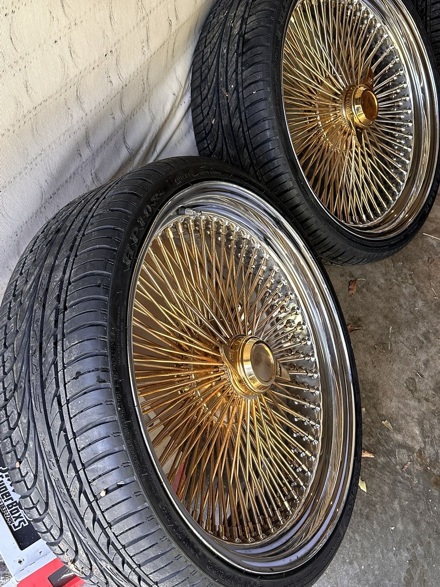 22” Wire Wheels