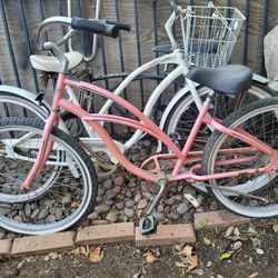 Pink Electra Bike 