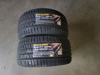 255 35 18 BLACKHAWK 2 TIRES LEXUS INFINITI KIA ACURA