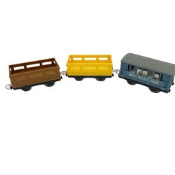 Thomas the Train Trackmaster McColl's Farm Chicken Car Cargo Lot Of 3 Gullane