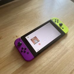 Nintendo Switch+game+extra Joycons 