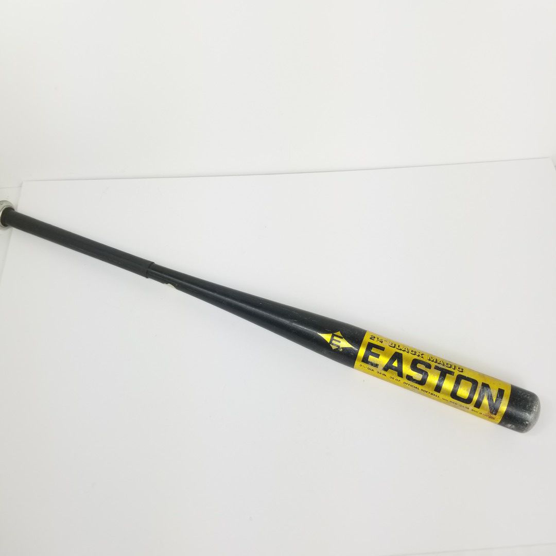 Easton Baseball Bat Black Magic 34 Inch 38 Oz Heavy duty! Made in USA $45 OBO