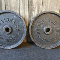 Weider Olympic Weight Plates 20kg / 44Lb