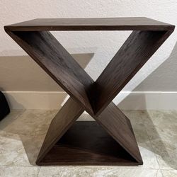 Custom Wood Side Table Nightstand Plant Stand Modern Design OBO