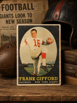 1958 Topps #73 Frank Gifford