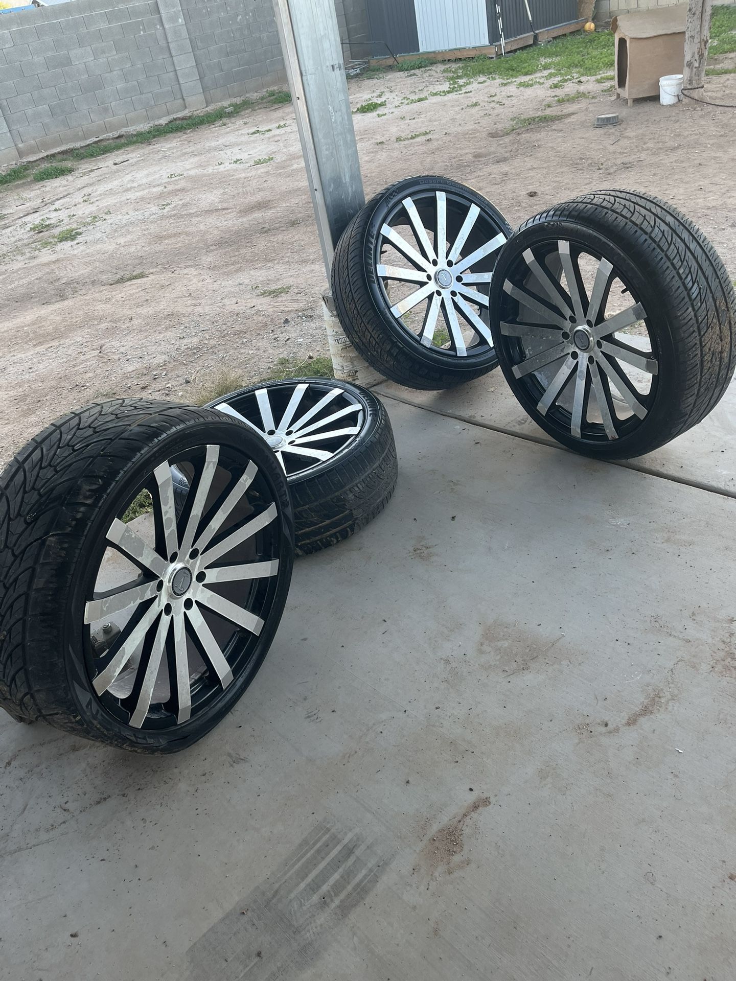 24 Inch Tires And Rims for Sale in Phoenix, AZ - OfferUp