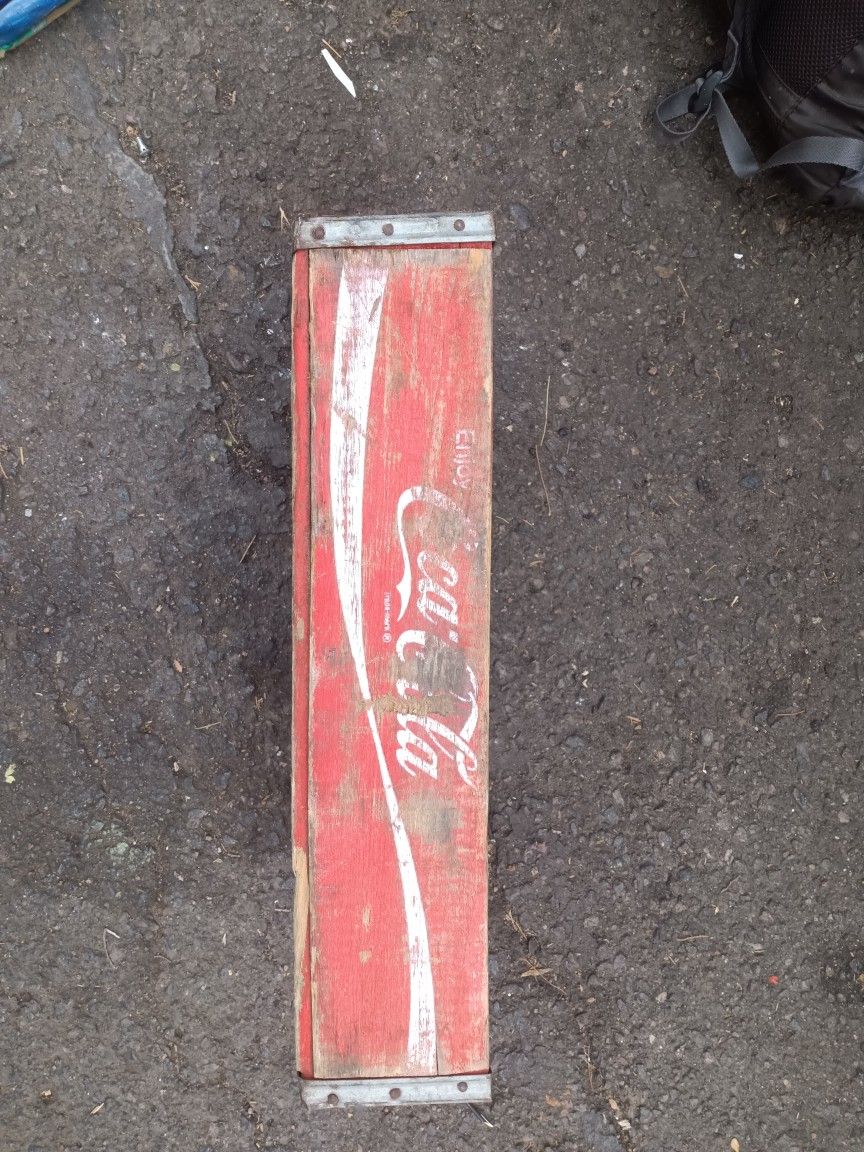 Old Coca Cola Crate "Wooden"