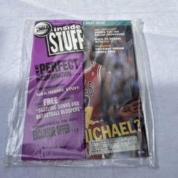 Jordan Cover Magazine NBA Inside Stuff with 11 Fleer Cards Inside! 🔥 🔥 🔥 