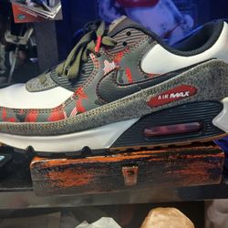 1990 Nike Air Maxx Camo And Denim