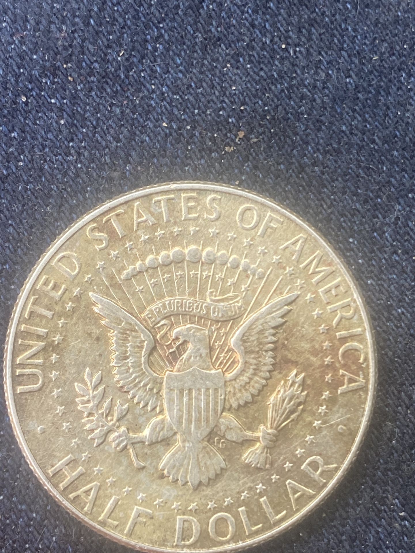 1968d Silver Half Dollar Error Coin