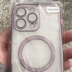 iPhone 15 Promax  Case - Transparent