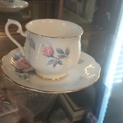 Antique Tea Cup & Saucer One Set Only