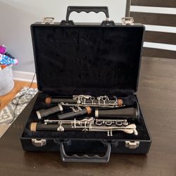 Clarinet With Case And Mouthpiece