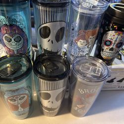 Jack And Halloween Cups