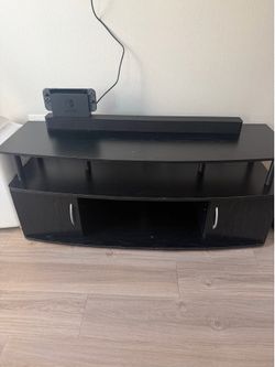 Black TV Stand / entertainment center