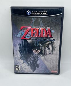 The Legend of Zelda Twilight Princess Gamecube with Manual, Tested (READ DESCRIPTION)