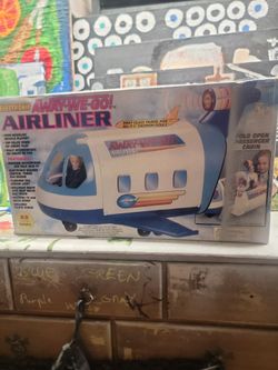 Away we go Airliner for barbie like dolls 1980's  never been open