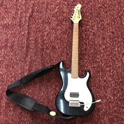 Hamer Slammer Black Electric Guitar Model xr-95/rp