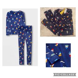 NEW* Kids’ Gnomes Print Pajama Set- Cat & Jack Navy size 8