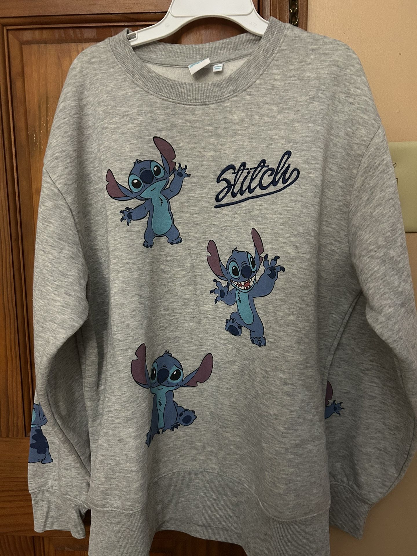 Disney Stitch Gray Sweatshirt