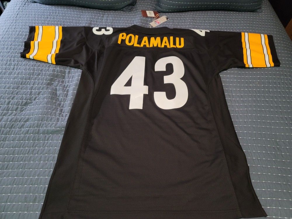 Brand New Troy Polamalu Mitchell Ness Jersey Xl $100 Pickup In Oakdale