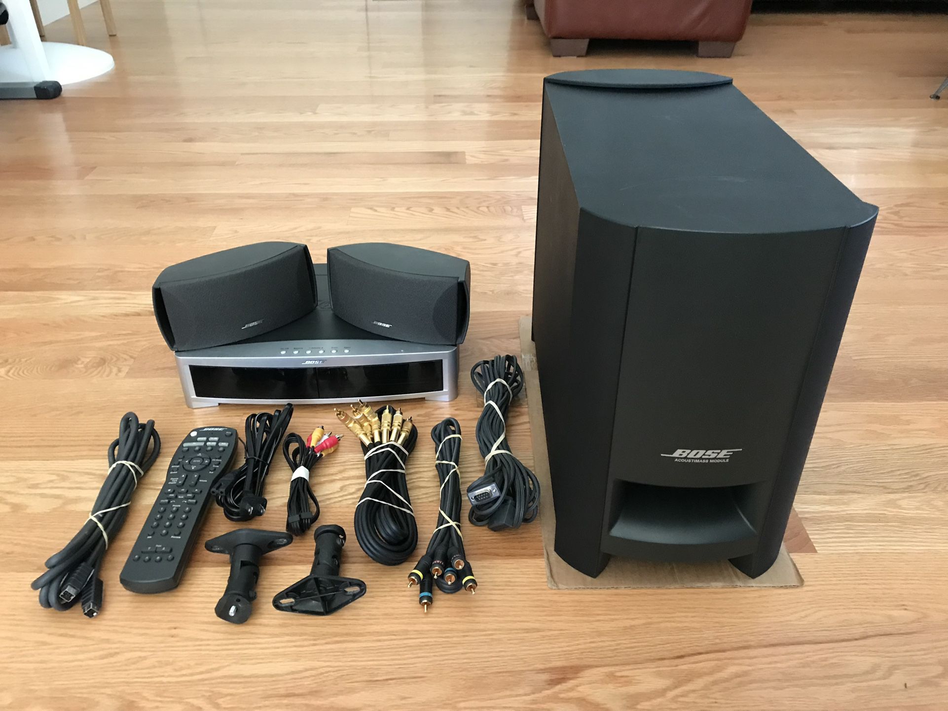 Bose ps 3-2-1 series II Full Set Excellent Louder Bass sound Great , Play DVD&CD Radio AM&FM 