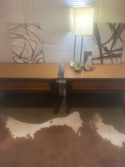 Refinished American Night Stands Large