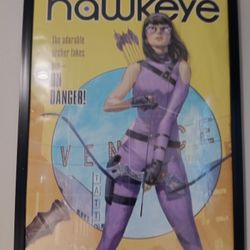 Hawkeye Marvel Comic Poster 