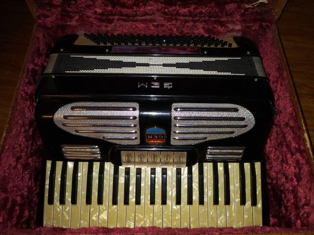 Vintage concertina GEM product accordion