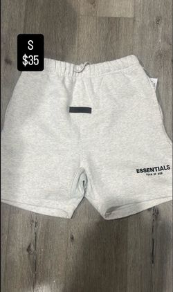 GREY ESSENTIALS SHORTS
