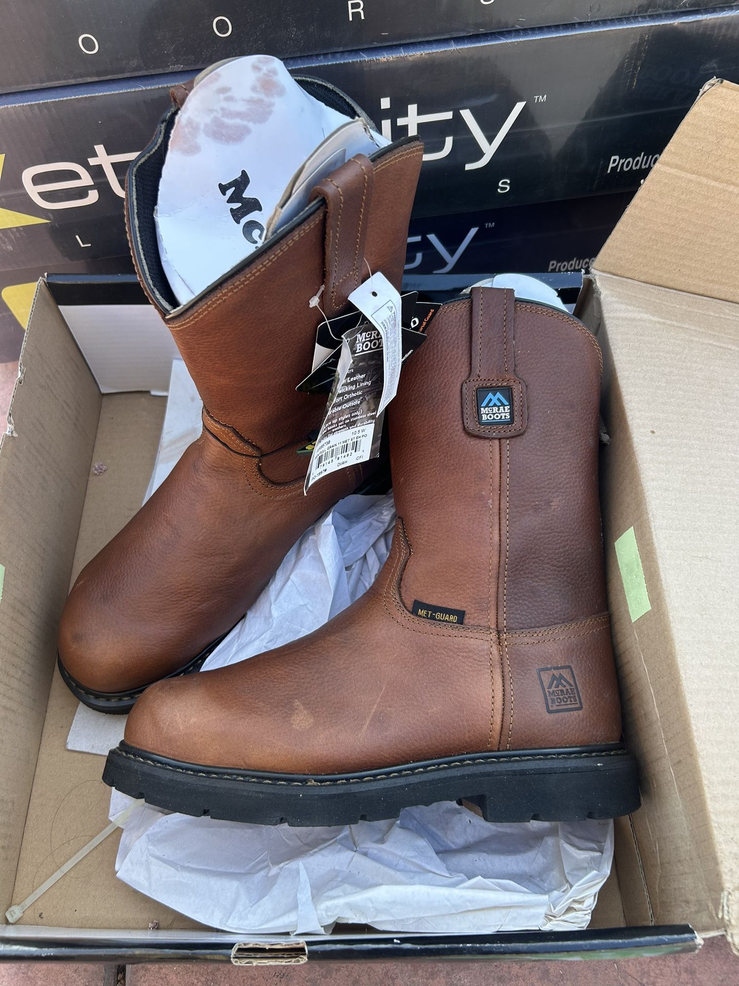 Work Boots Steel Toe